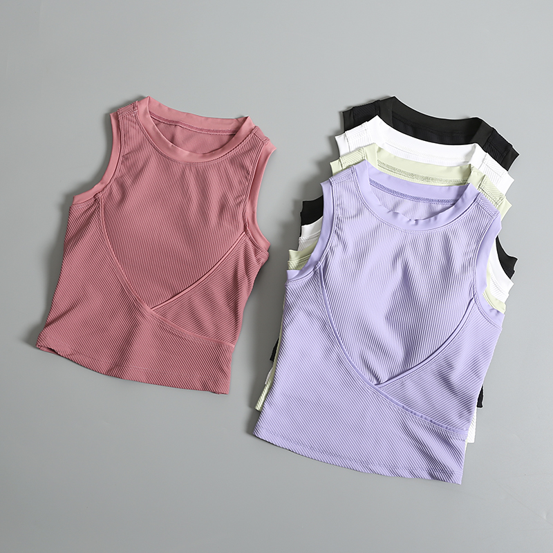 Yoga Fitness Top - Fitness Clothing Women's Sleeveless Sports Tank