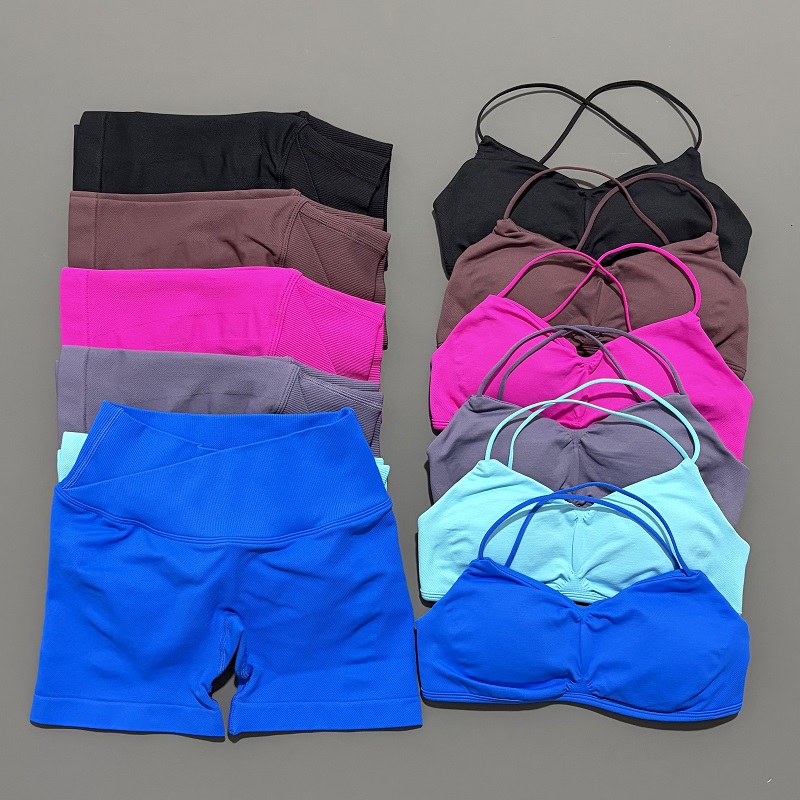 Yoga Fitness Top - 2 Piece Vision Gym Set Women