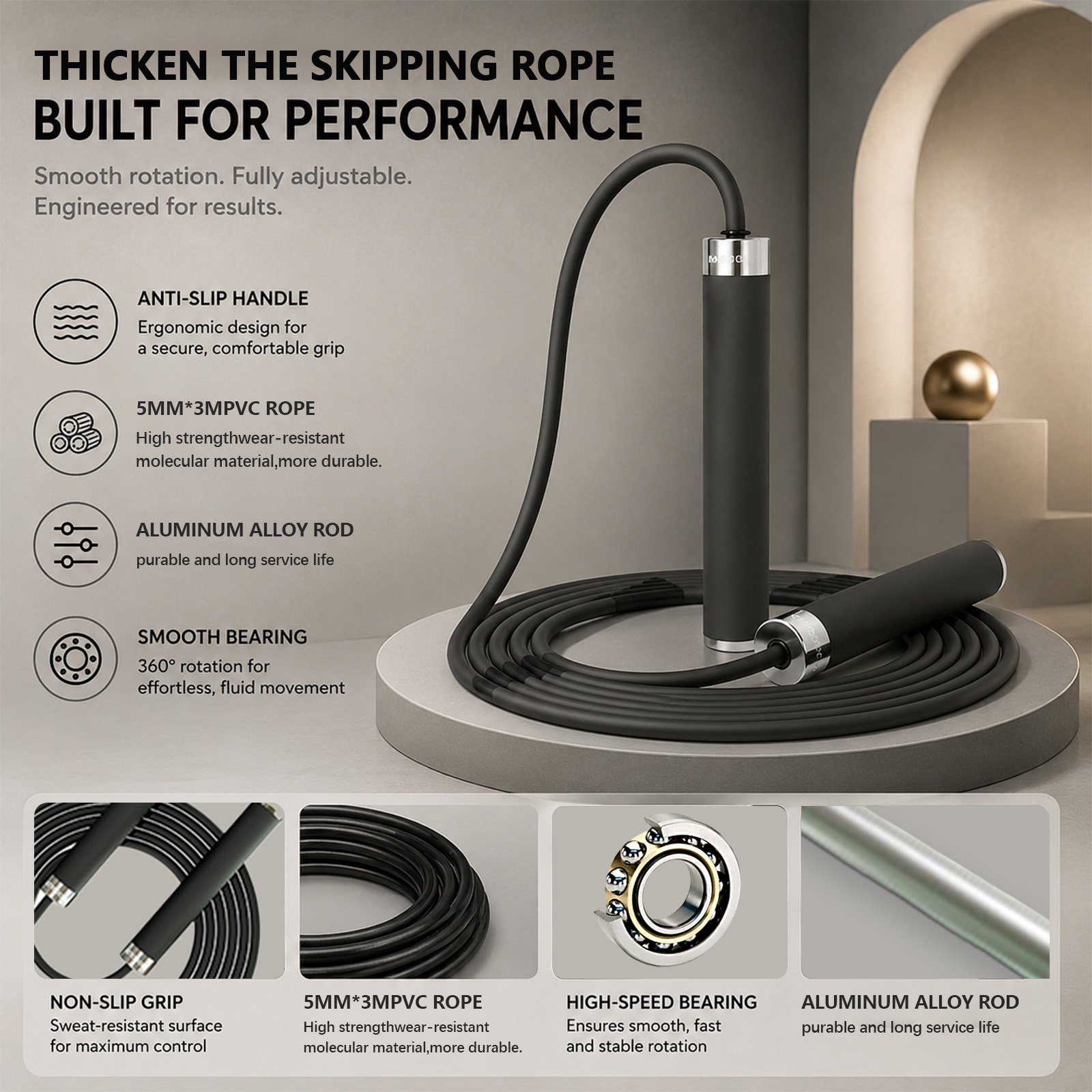 Boxing Jump Rope Sport Exercis - Speed Skipping Rope 评论和价格