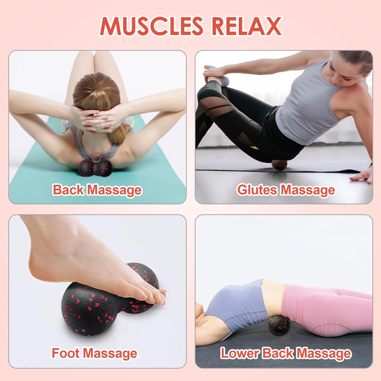 Hollow Yoga Roller Massage Pea - Foam Roller 评论和价格
