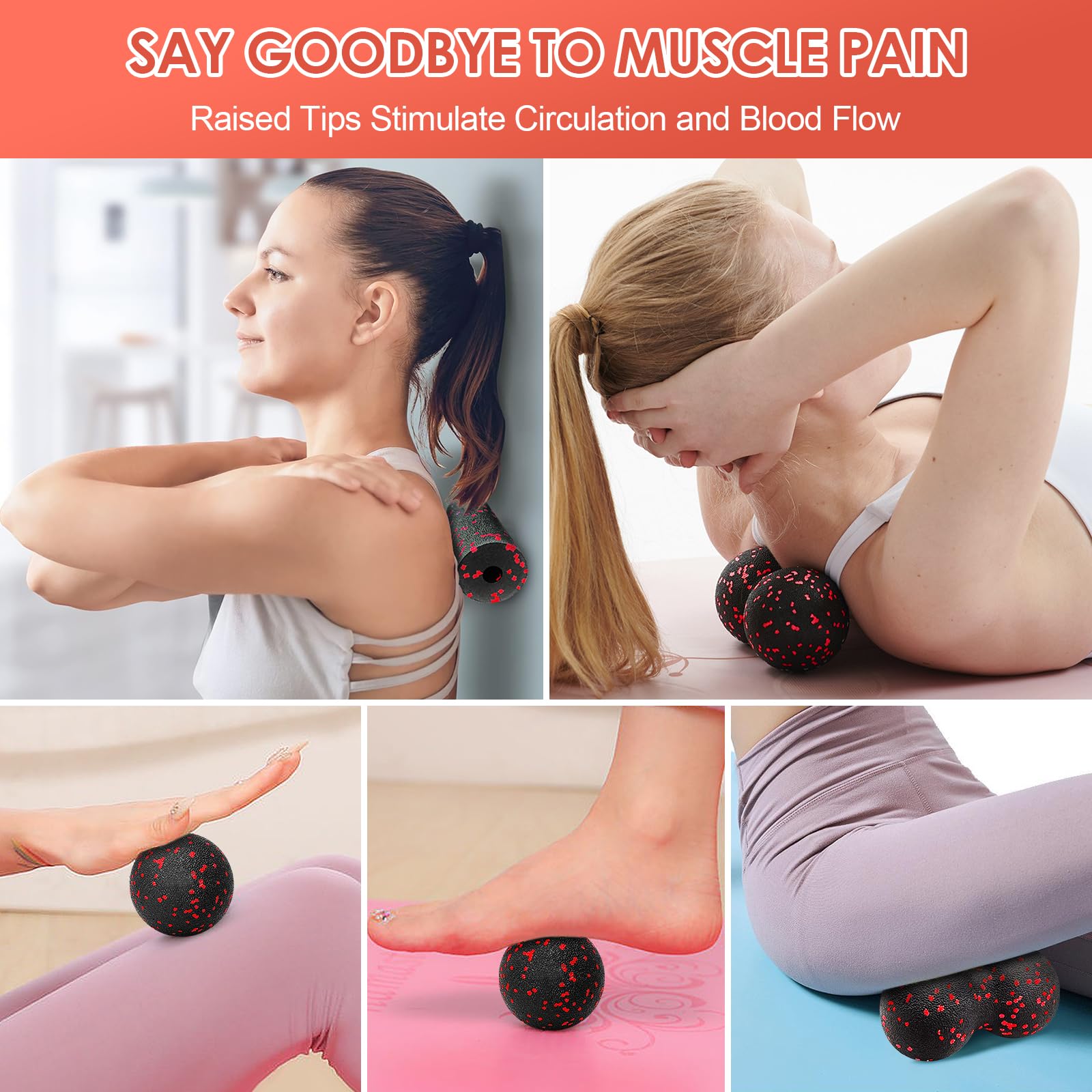 Hollow Yoga Roller Massage Pea - Foam Roller 评论和价格