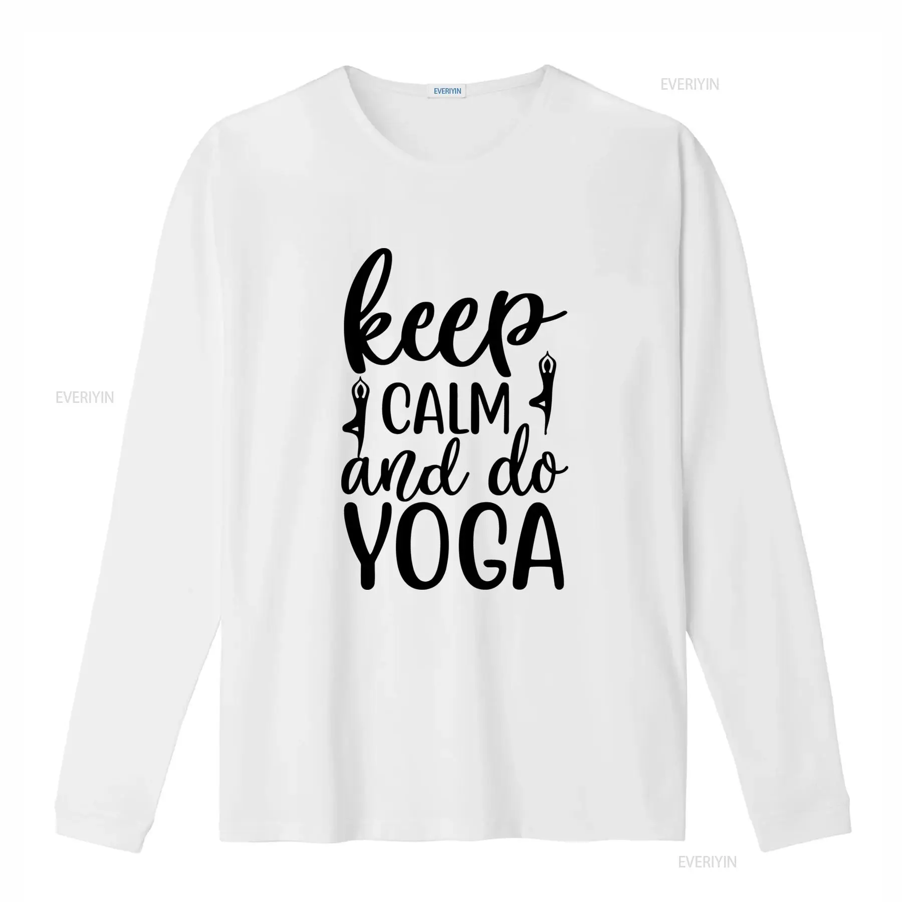Keep Calm and Do Yoga T Shirt  - Yoga Fitness Quotes 评论和价格