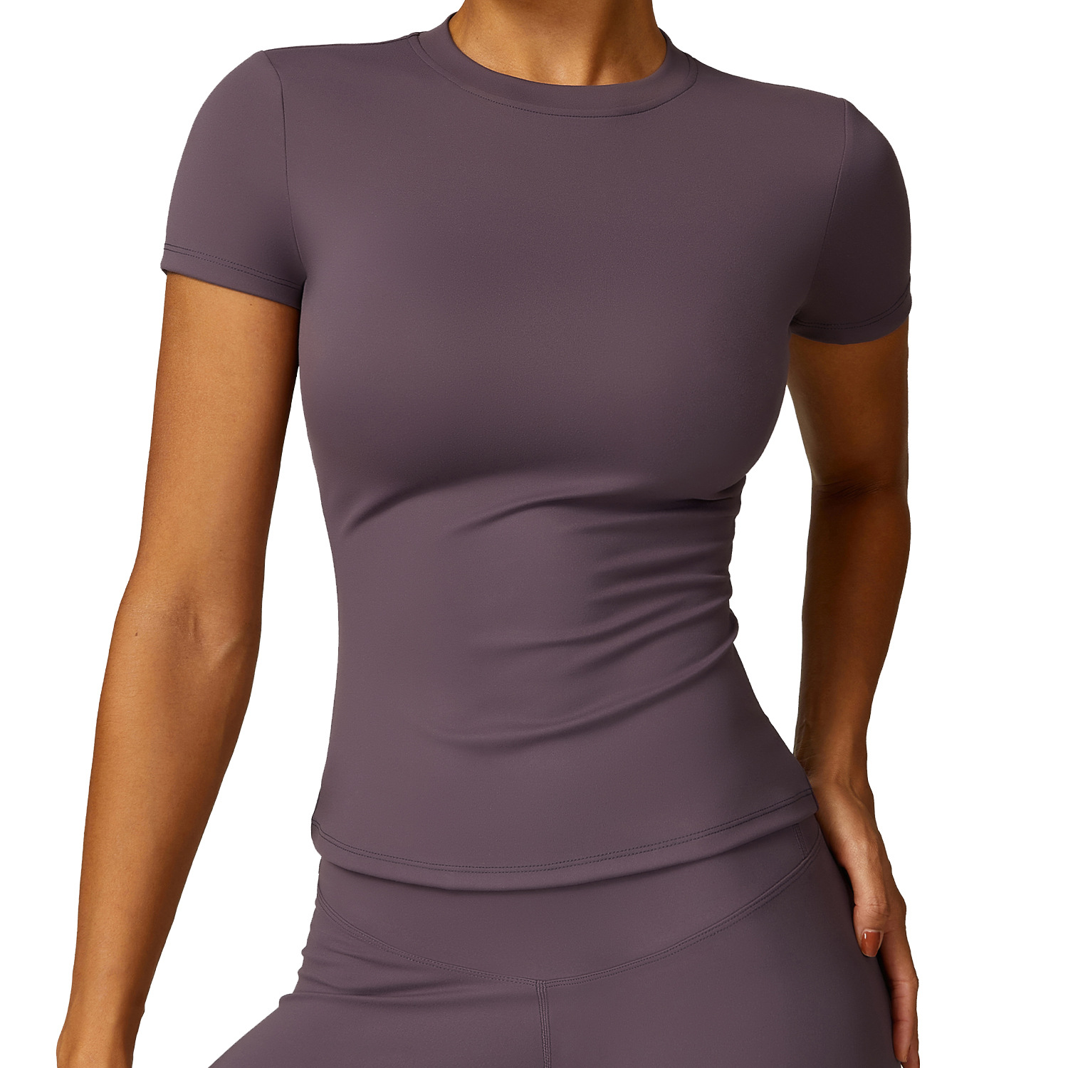 A Sports Tops Quick-drying Lad - Yoga Fitness Top 评论和价格