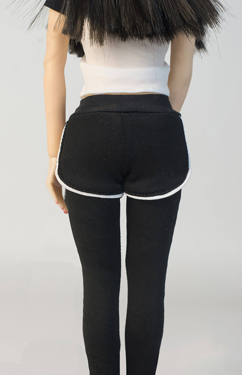 1/6 Female Black Yoga Clothing - Yoga Fitness First 评论和价格