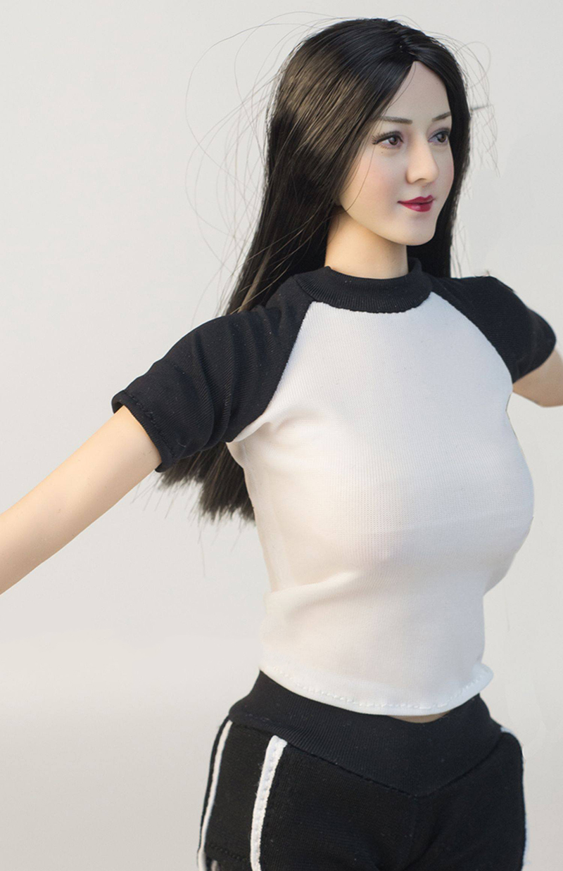 1/6 Female Black Yoga Clothing - Yoga Fitness First 评论和价格