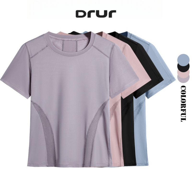 DRUR Summer Lightweight Runnin - Yoga Fitness Top 评论和价格