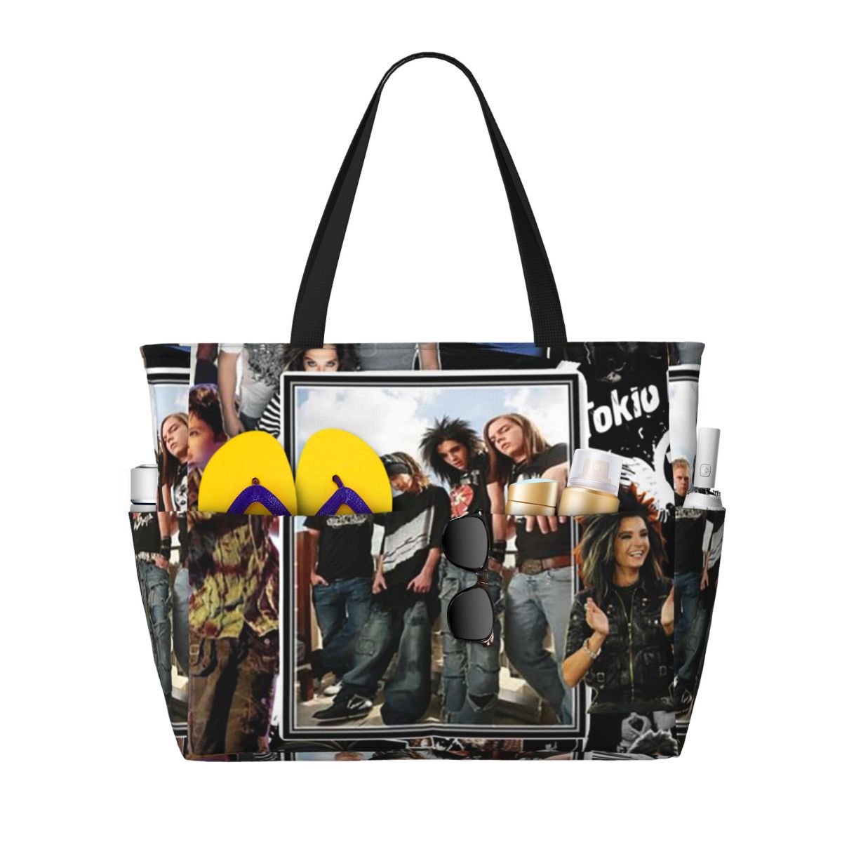 Tokio Hotel Emblem Beach Tote  - Yoga Fitness Hotel 评论和价格