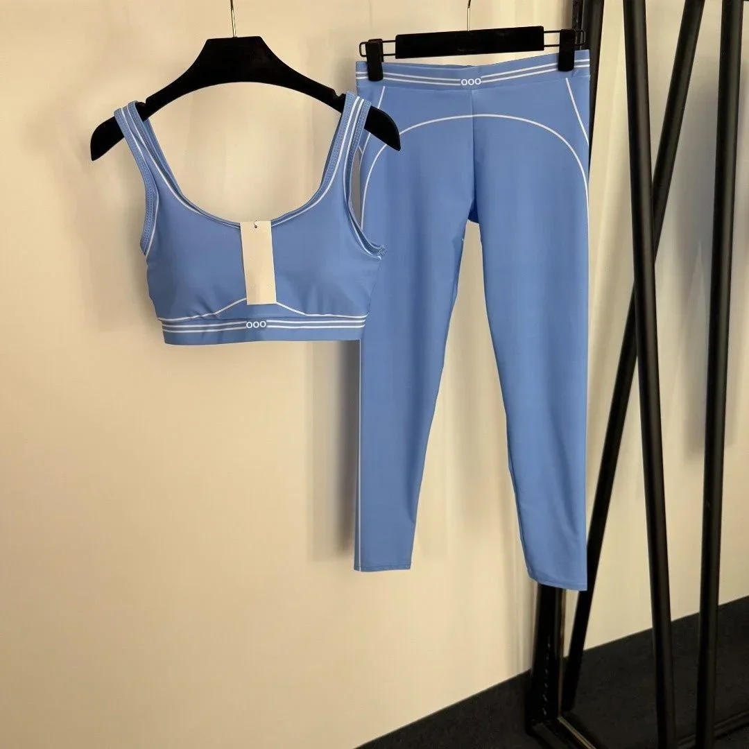 Tank Top and Pants Two Piece B - Yoga Fitness Top 评论和价格