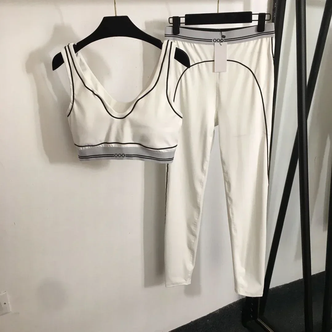 Tank Top and Pants Two Piece B - Yoga Fitness Top 评论和价格