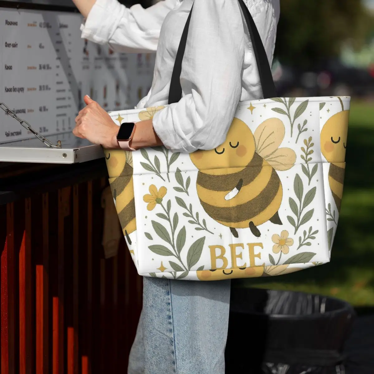 Bee Kind Cute Bumblebee Floral - Yoga Fitness Quotes 评论和价格