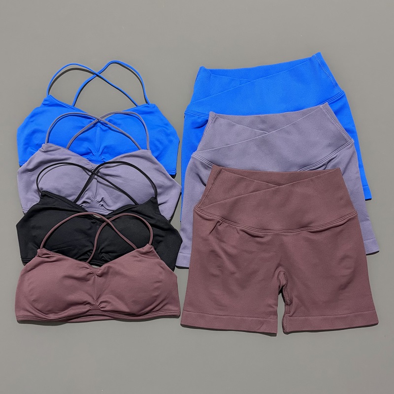 2 Piece Vision Gym Set Women Y - Yoga Fitness Top 评论和价格