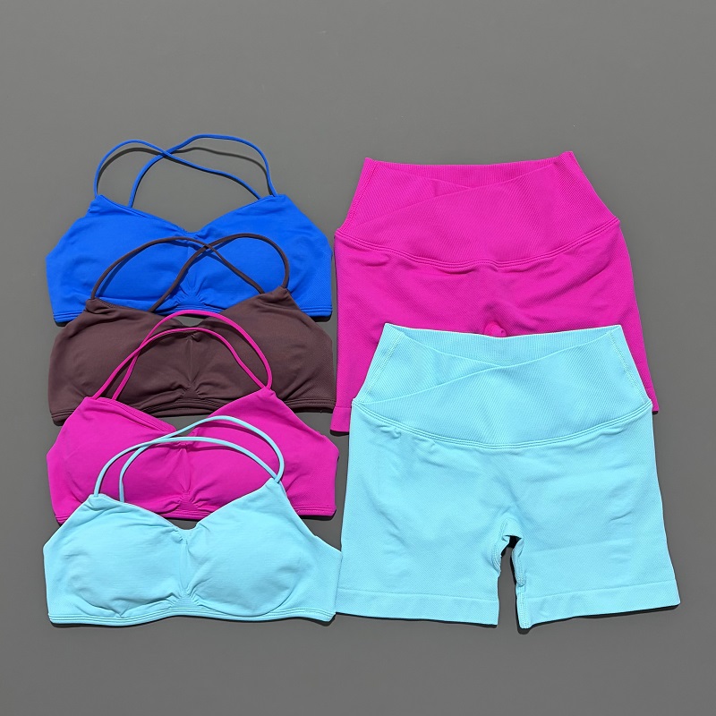 2 Piece Vision Gym Set Women Y - Yoga Fitness Top 评论和价格
