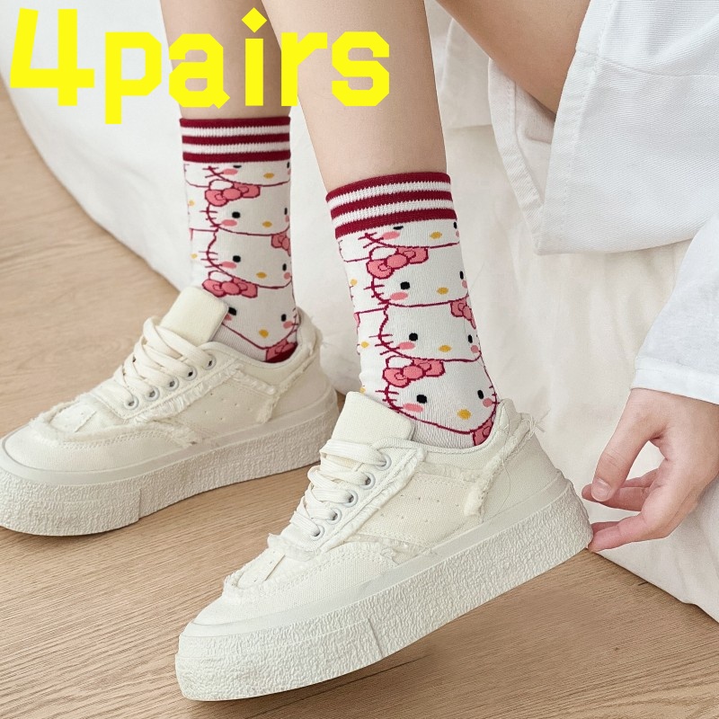 4 pairsof HelloKitty anti slip - Yoga Fitness First 评论和价格