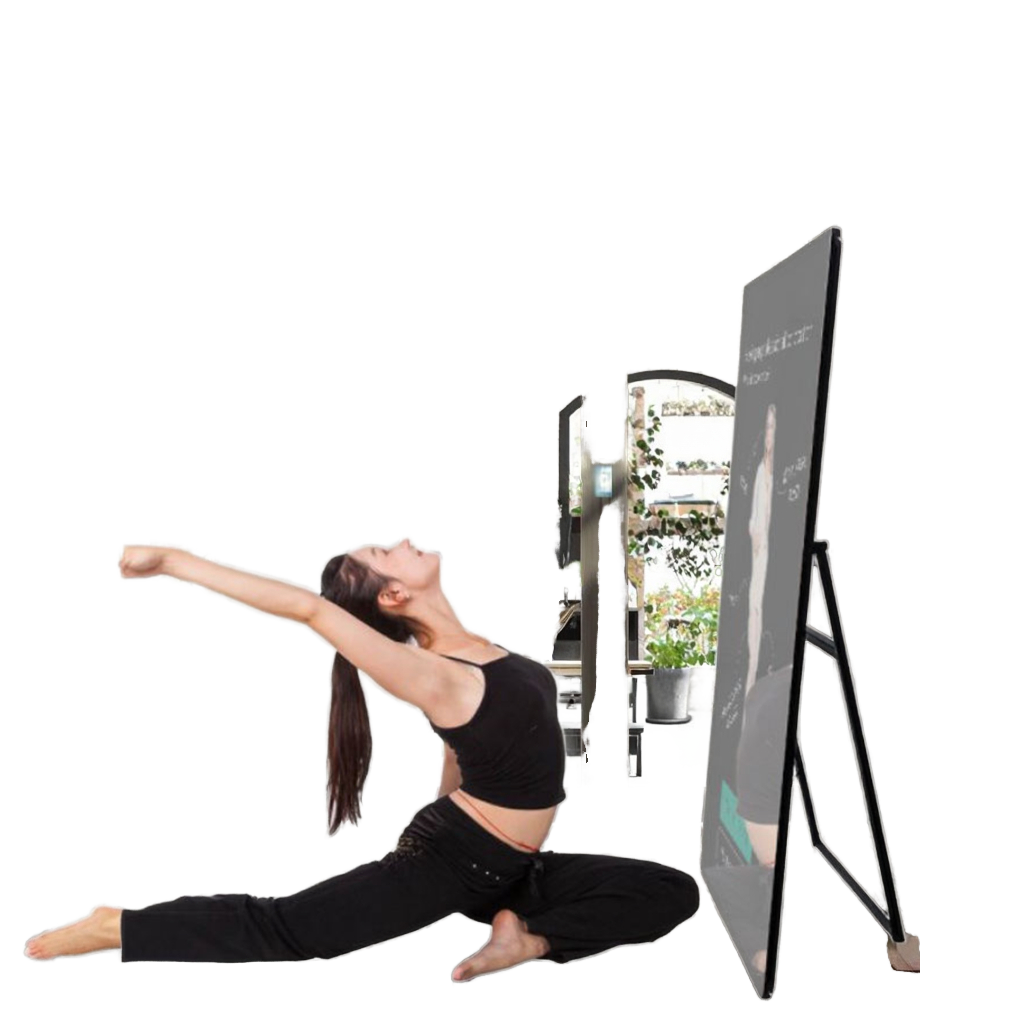 Smart A-Shape Fitness Mirror w - Yoga Fitness Hotel 评论和价格