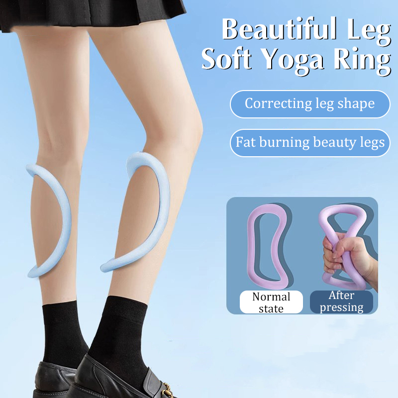 1Pc TPR Soft Fascia Stretch Fi - Pilates Ring Circle 评论和价格
