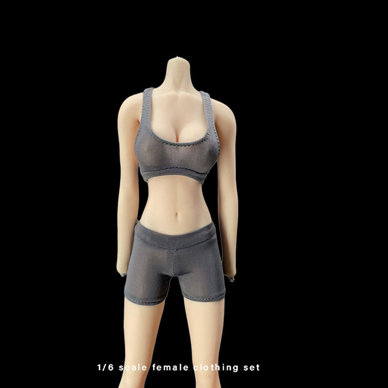 1/6 Women Soldier Yoga Set Gym - Yoga Fitness First 评论和价格