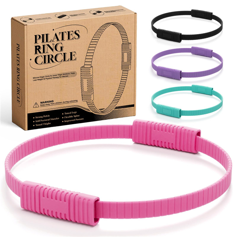 Eco-Friendly Double Handle Sil - Pilates Ring Circle 评论和价格