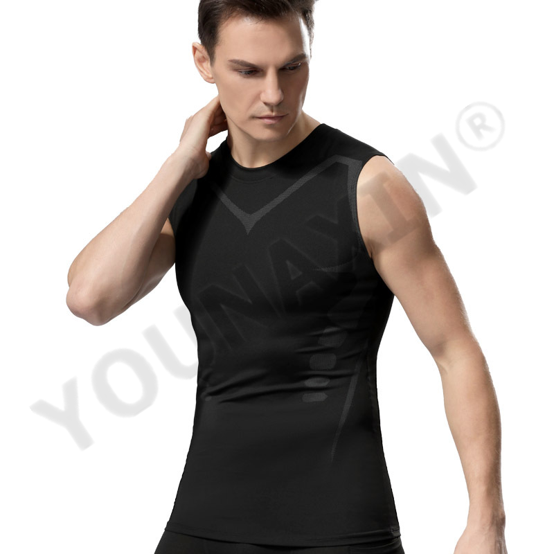 3 Pieces Men's Sleeveless T-Sh - Yoga Fitness Top 评论和价格