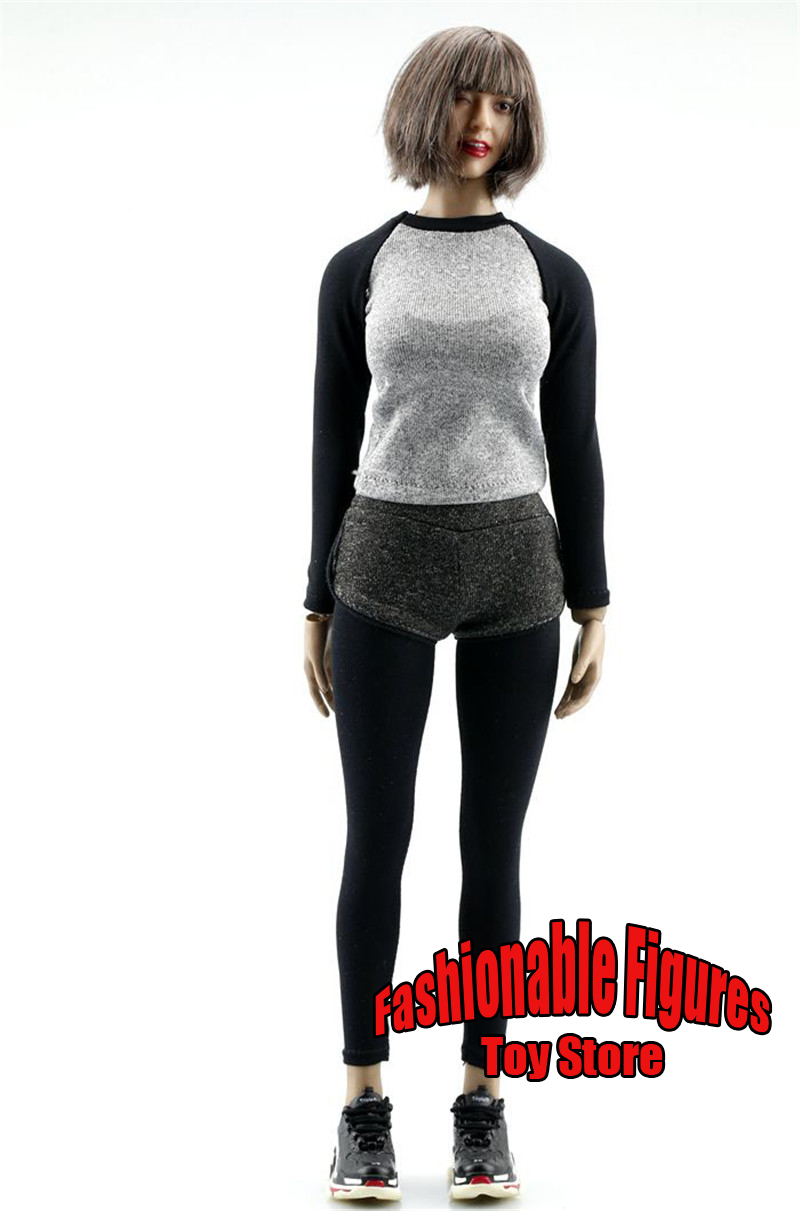 1/6 Scale Female Casual Clothe - Yoga Fitness First 评论和价格